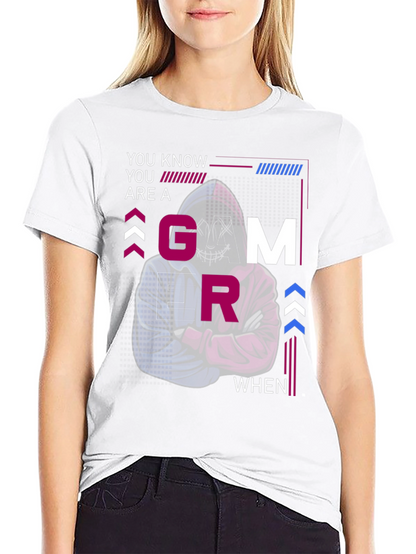 Gamer T-Shirt - You Know Youre a Gamer When...