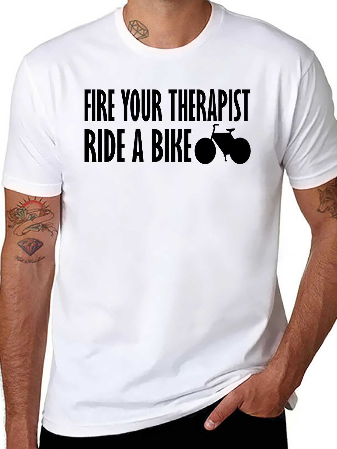 Fire Your Therapist Ride A Bike T-Shirt