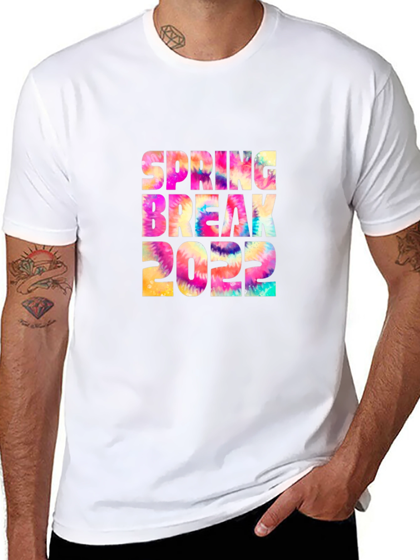 Spring Break 2022 Tie Dye T-Shirt