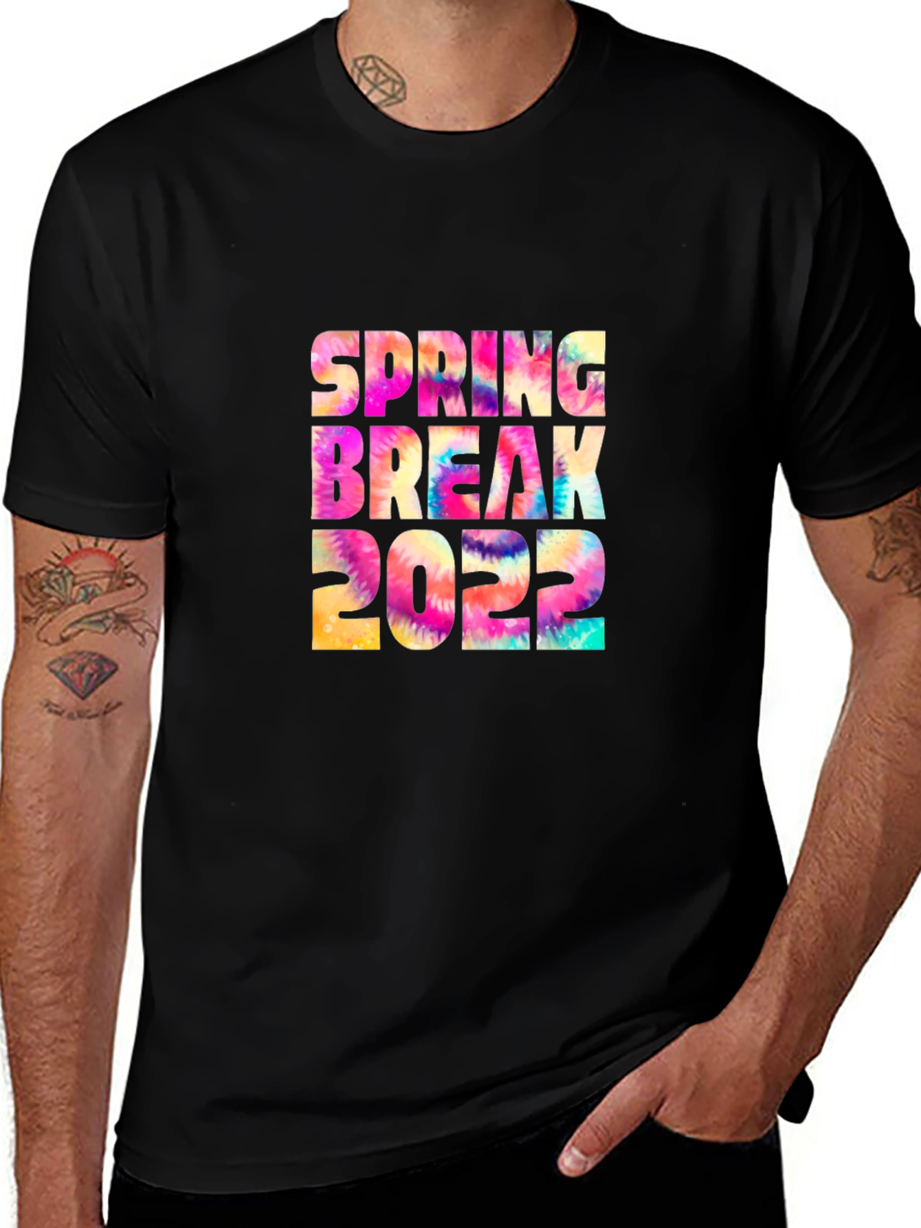 Spring Break 2022 Tie Dye T-Shirt