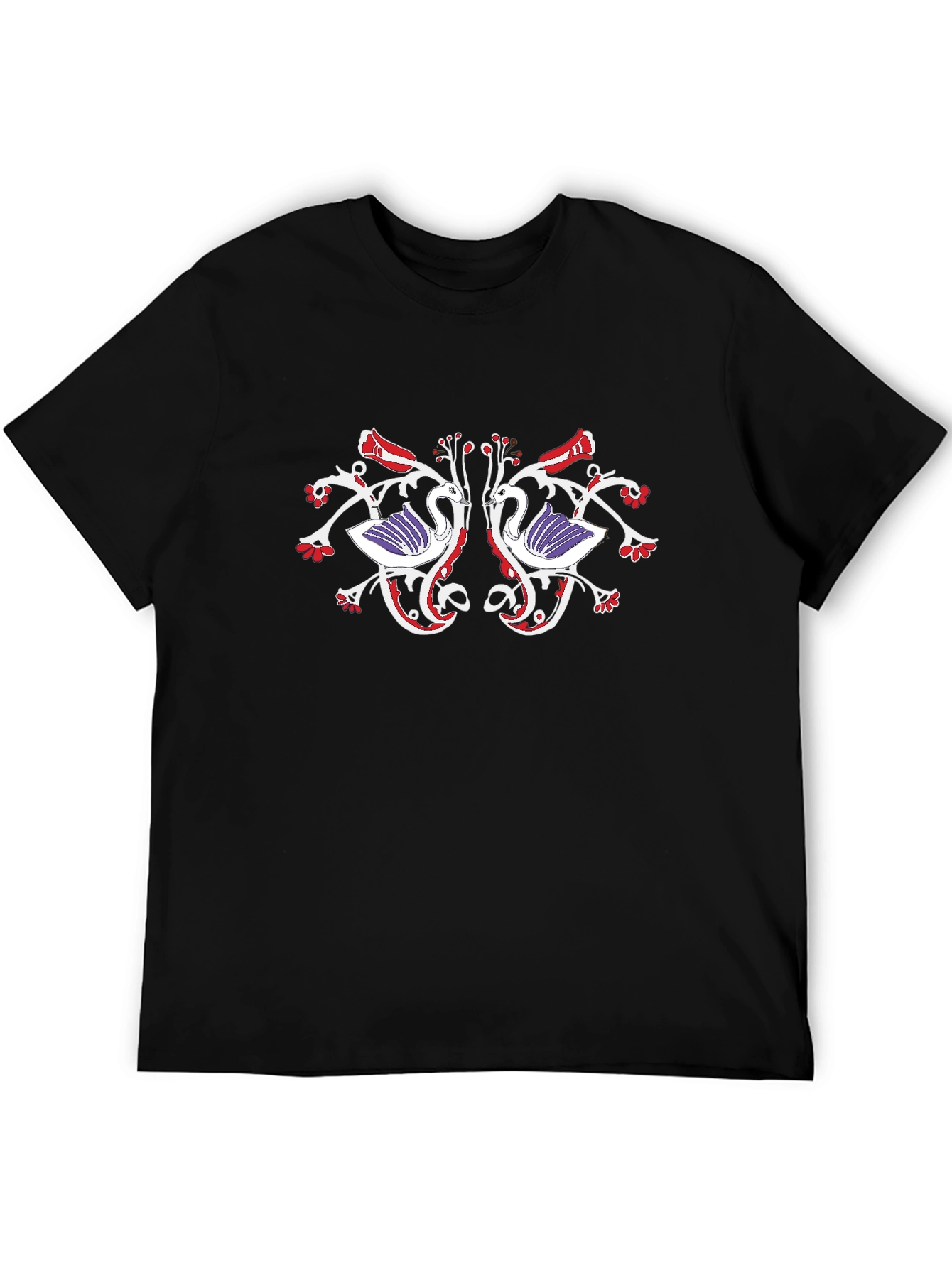 Swan Design T-Shirt