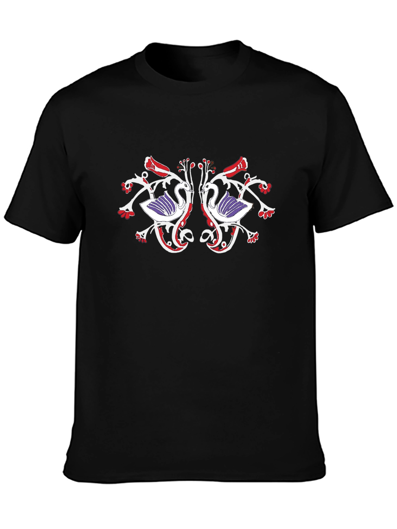 Swan Design T-Shirt