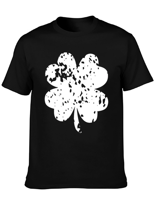Distressed Shamrock T-Shirt - St. Patricks Day Tee
