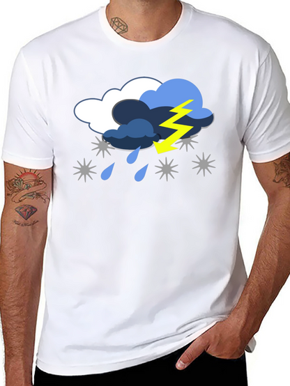 Stormy Weather Graphic Tee - Black T-Shirt