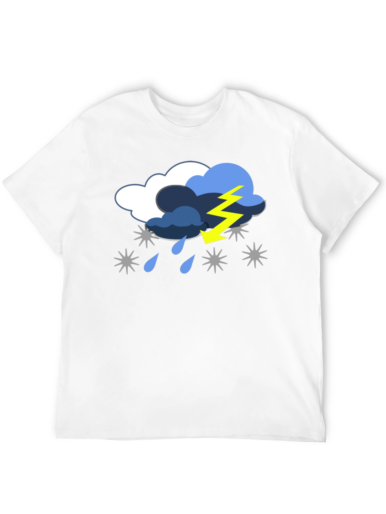 Stormy Weather Graphic Tee - Black T-Shirt