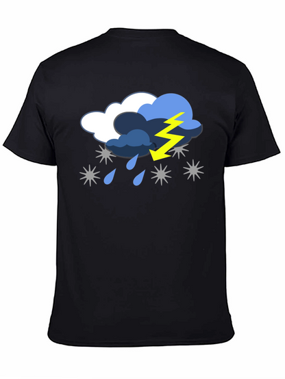 Stormy Weather Graphic Tee - Black T-Shirt