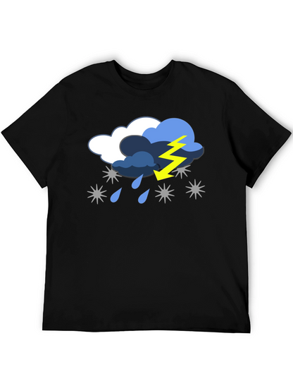 Stormy Weather Graphic Tee - Black T-Shirt