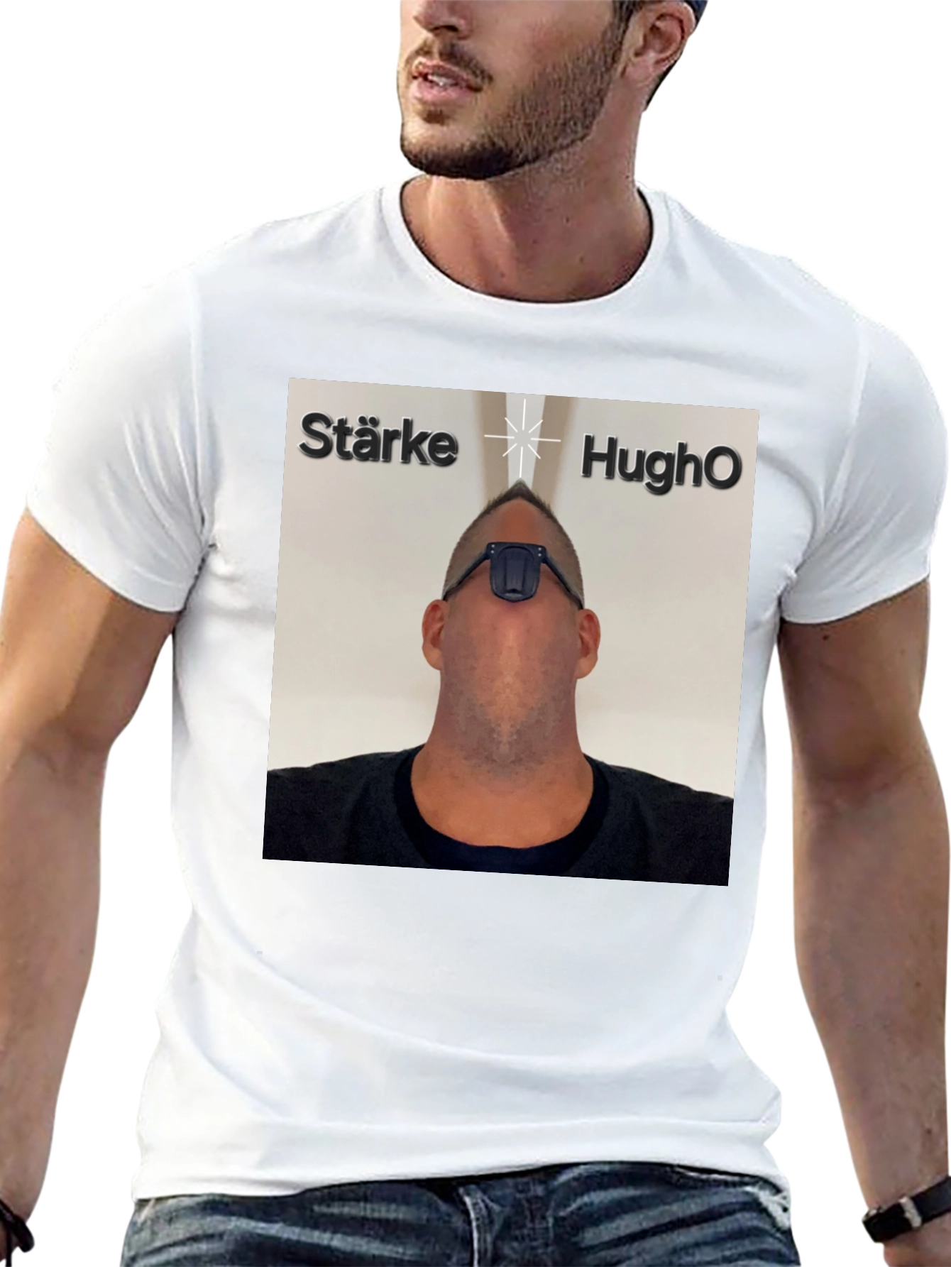 Starke HughO T-Shirt - Unique Graphic Tee