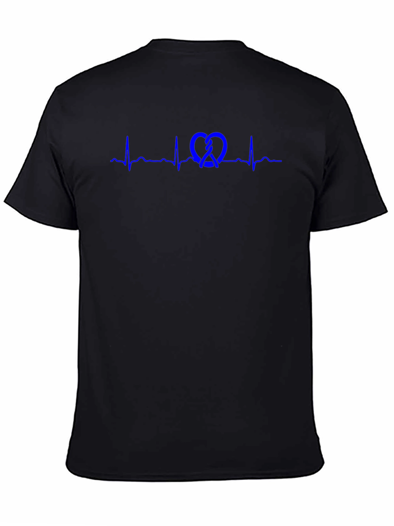 Pretzel Heartbeat Graphic Tee - Stylish Casual Wear