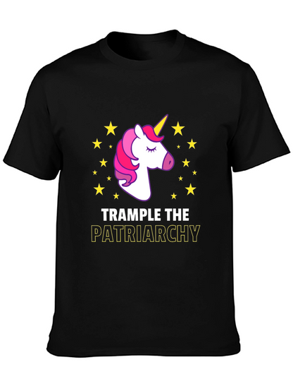 Trample The Patriarchy Unicorn T-Shirt