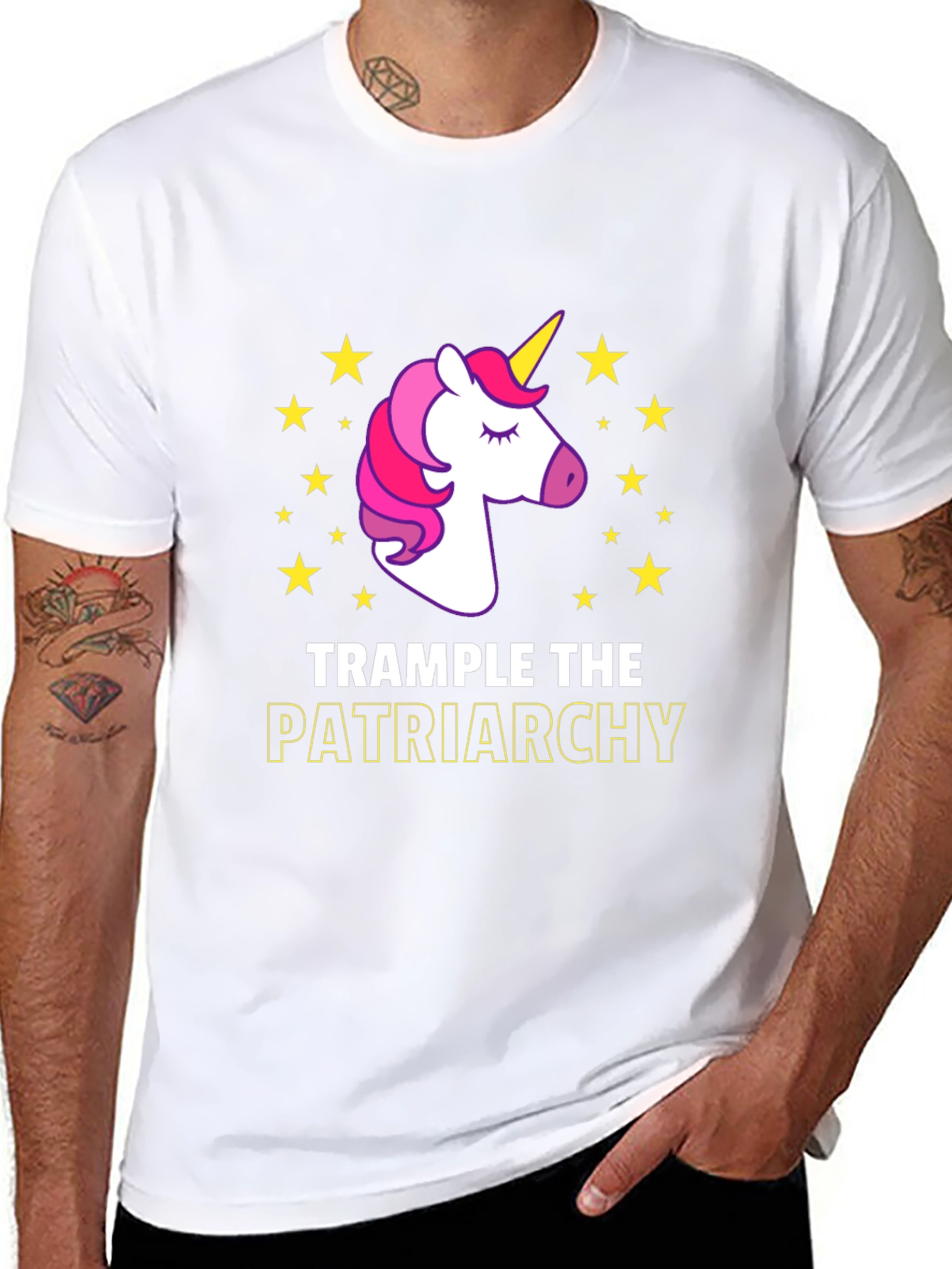 Trample The Patriarchy Unicorn T-Shirt