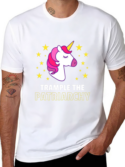 Trample The Patriarchy Unicorn T-Shirt