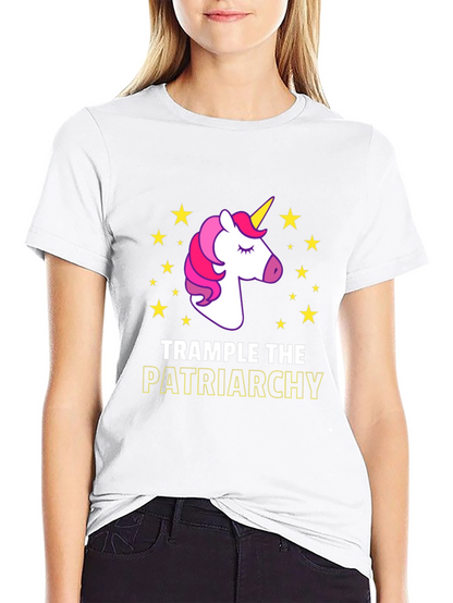 Trample The Patriarchy Unicorn T-Shirt