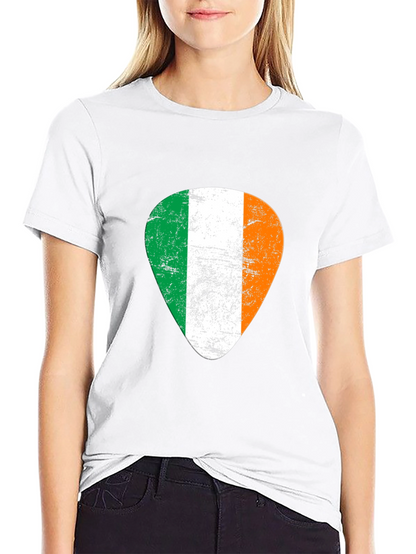 Irish Flag Guitar Pick T-Shirt