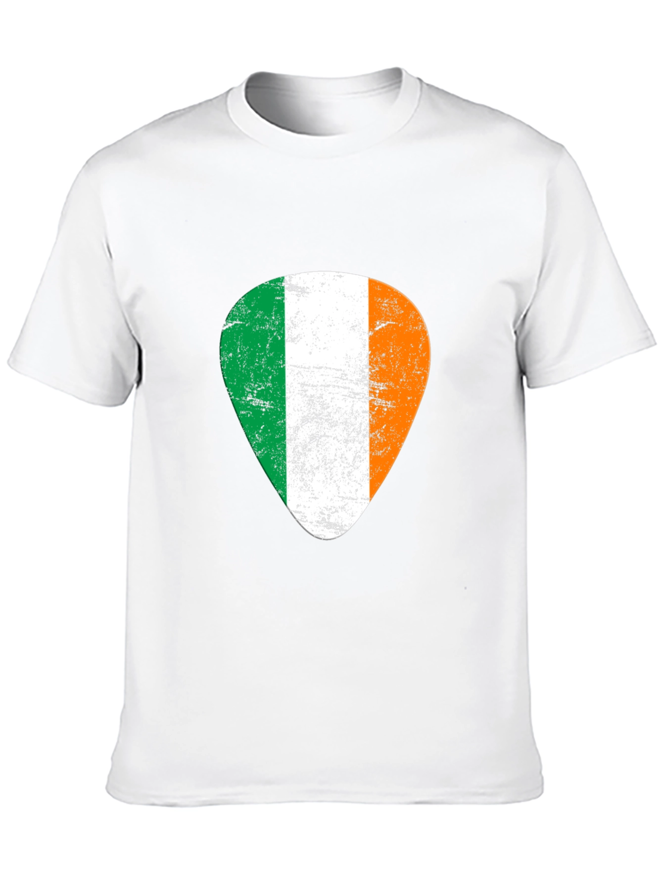 Irish Flag Guitar Pick T-Shirt