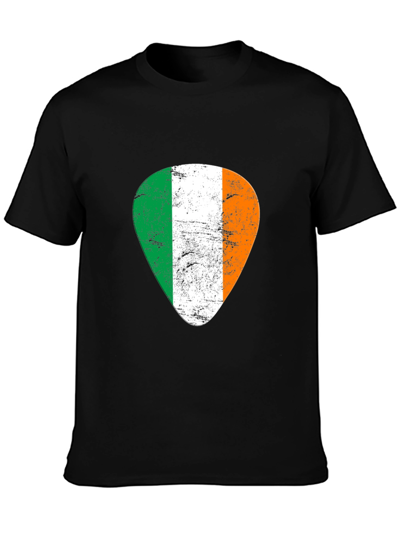 Irish Flag Guitar Pick T-Shirt