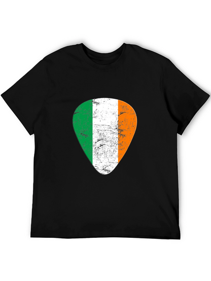 Irish Flag Guitar Pick T-Shirt