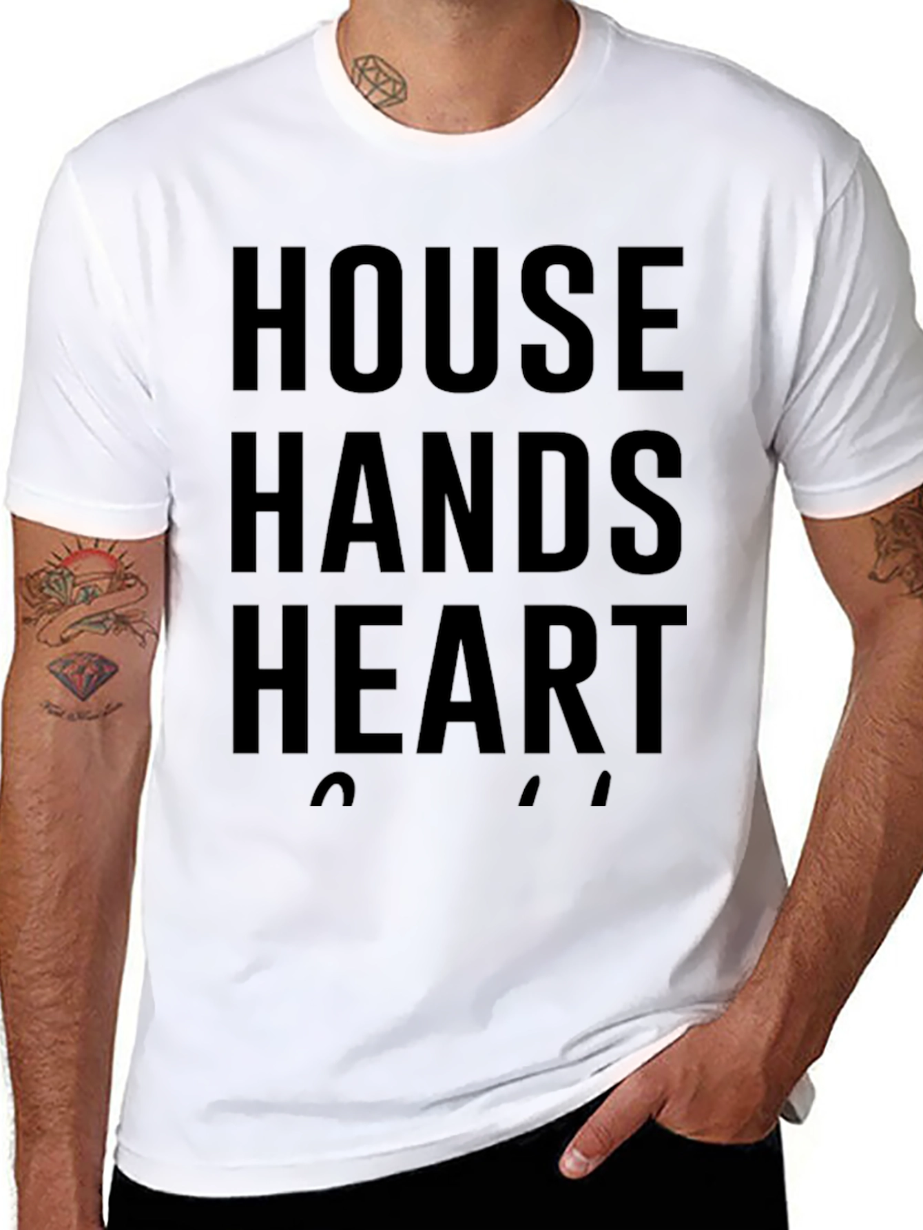 House Hands Heart Graphic Tee