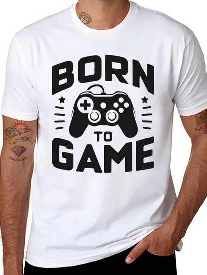 Born to Game Black T-Shirt