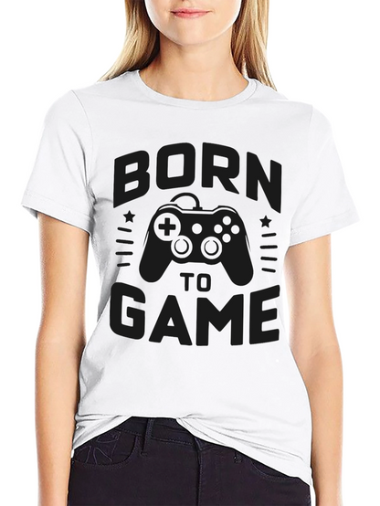 Born to Game Black T-Shirt