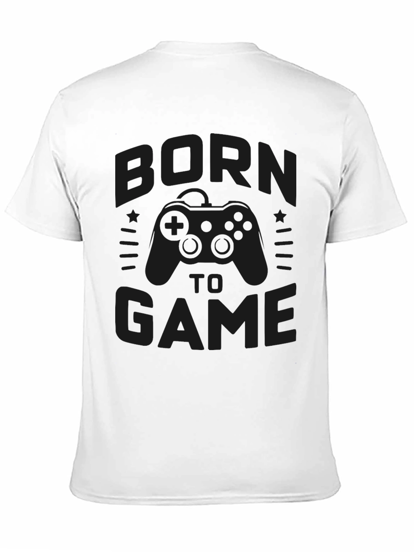 Born to Game Black T-Shirt