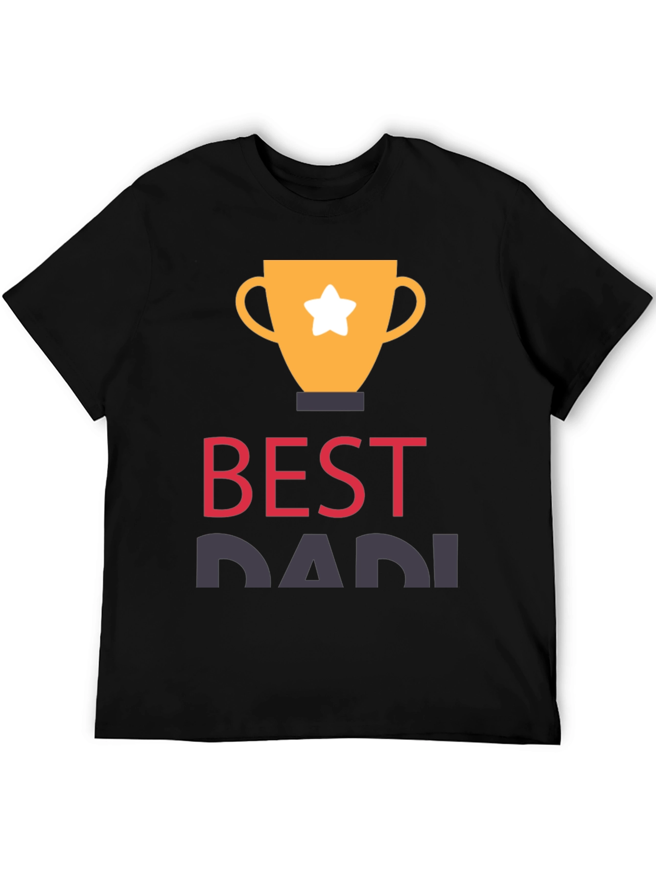 Best Dad Trophy Graphic T-Shirt