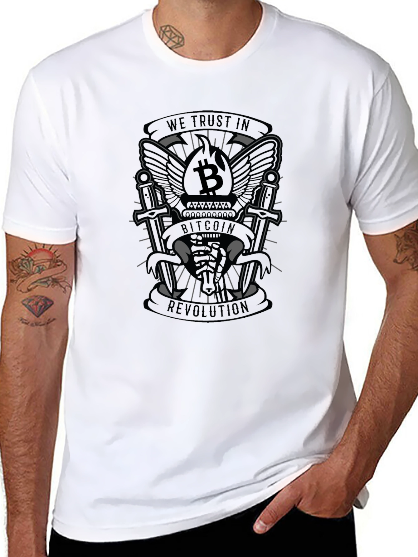Bitcoin Revolution T-Shirt - Trust the Future!