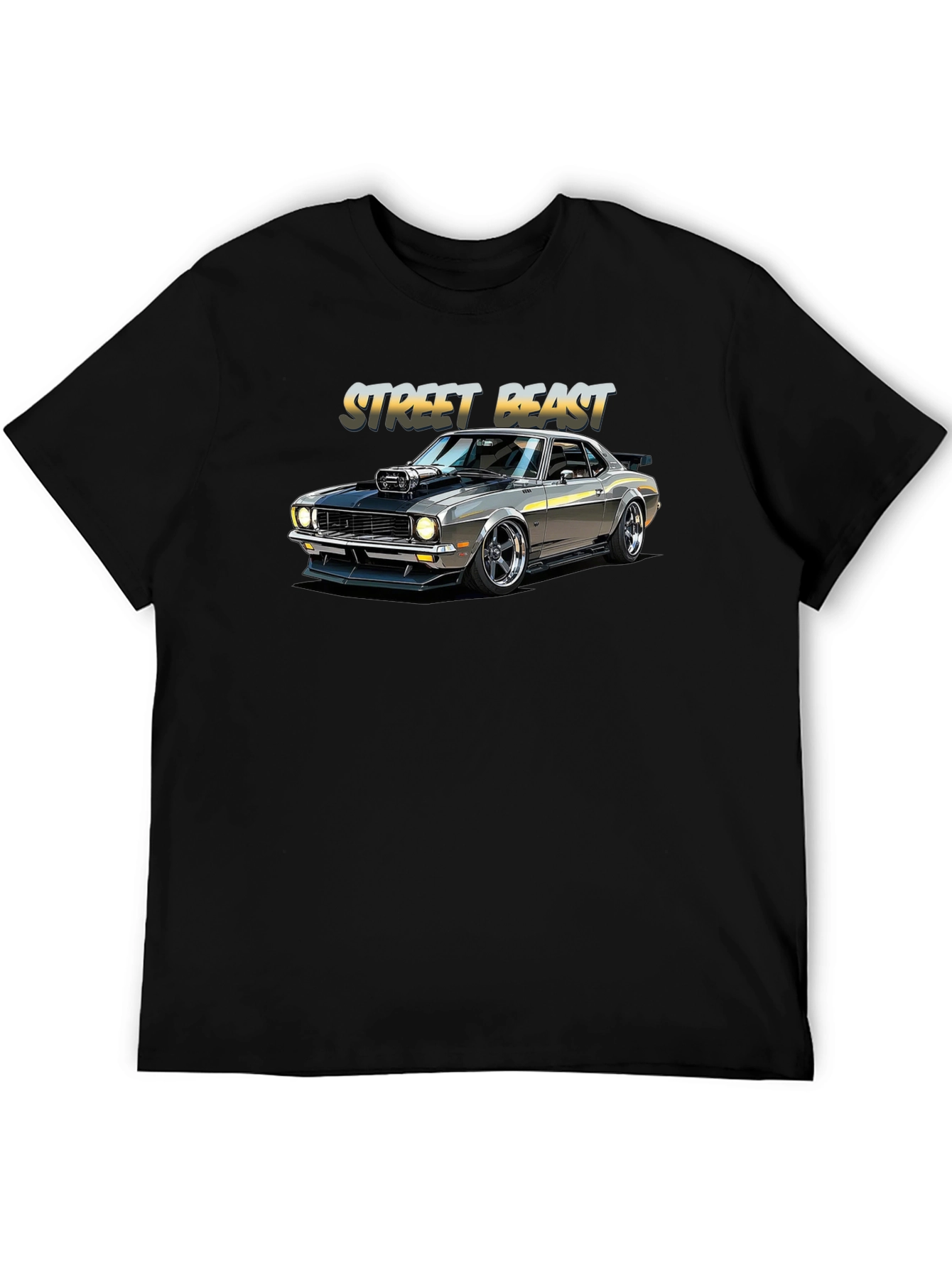 Street Beast Car Graphic T-Shirt