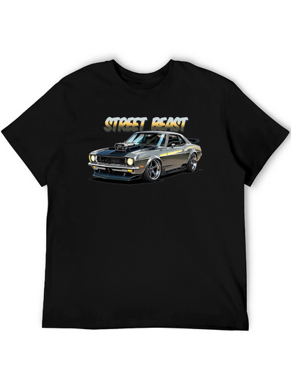Street Beast Car Graphic T-Shirt