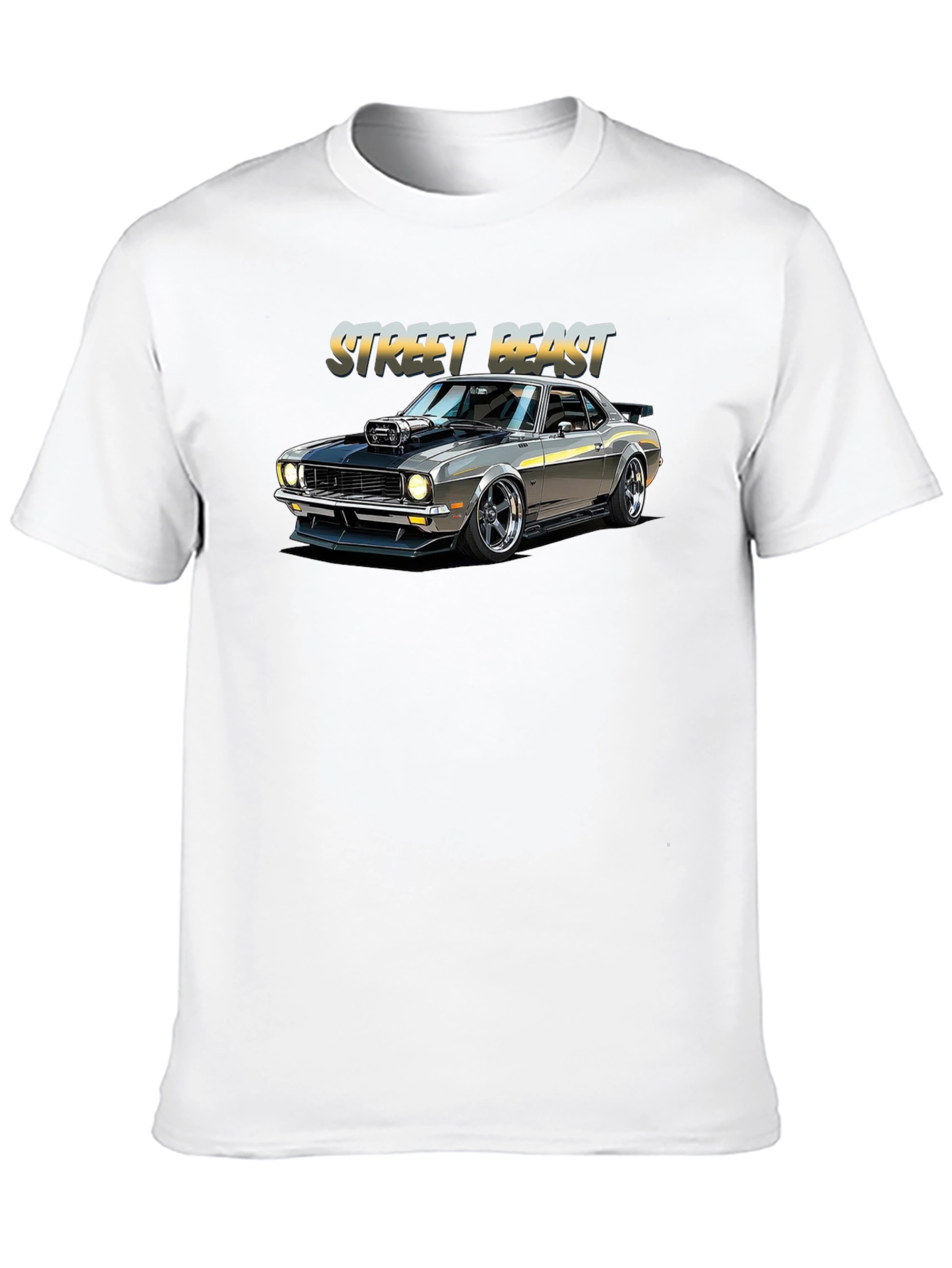 Street Beast Car Graphic T-Shirt