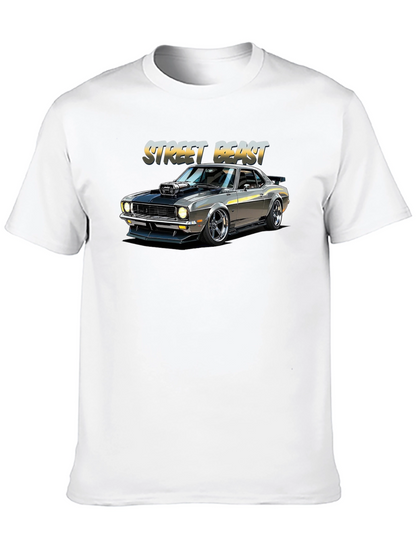 Street Beast Car Graphic T-Shirt