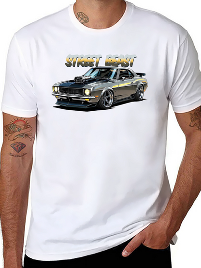 Street Beast Car Graphic T-Shirt