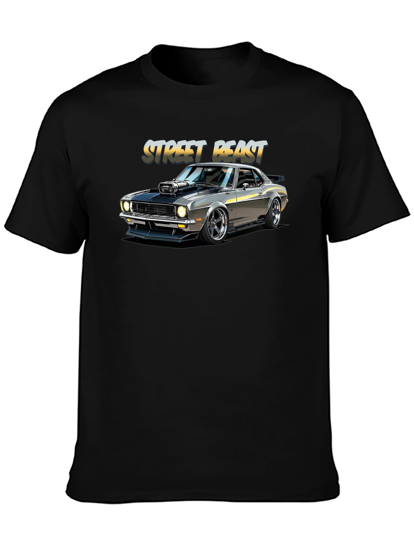 Street Beast Car Graphic T-Shirt