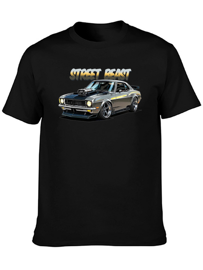 Street Beast Car Graphic T-Shirt