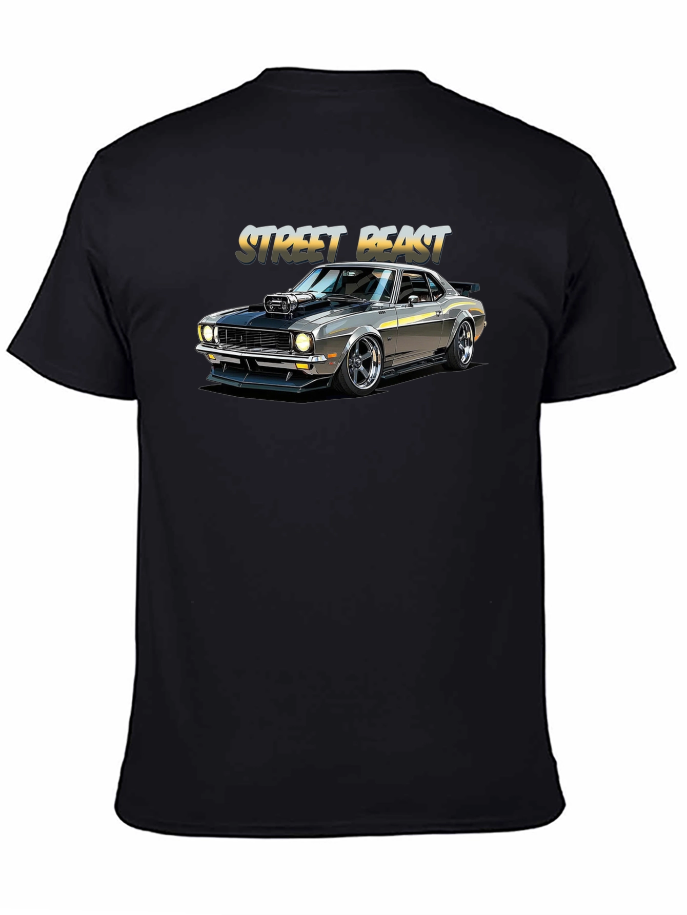 Street Beast Car Graphic T-Shirt