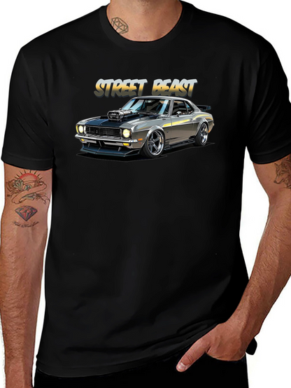 Street Beast Car Graphic T-Shirt