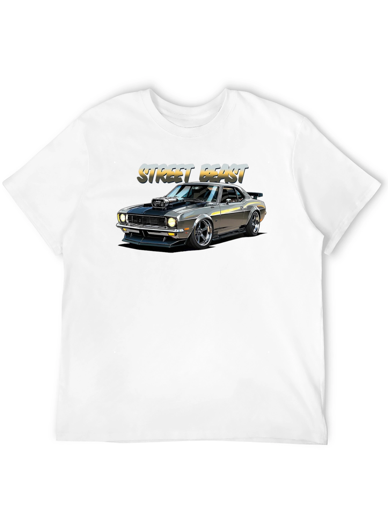 Street Beast Car Graphic T-Shirt