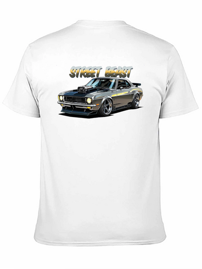 Street Beast Car Graphic T-Shirt