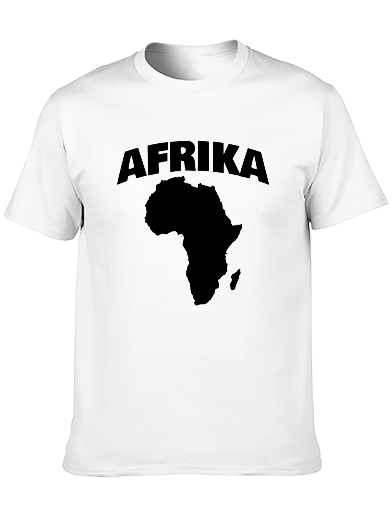 Afrika Graphic Tee - Black T-Shirt