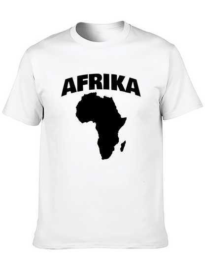 Afrika Graphic Tee - Black T-Shirt