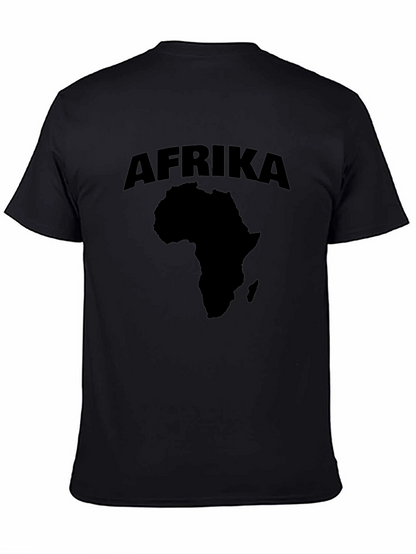Afrika Graphic Tee - Black T-Shirt