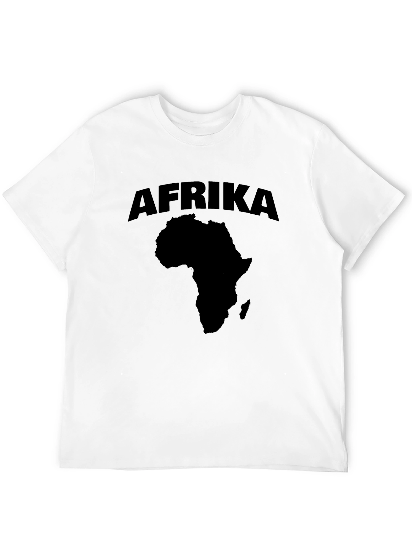 Afrika Graphic Tee - Black T-Shirt