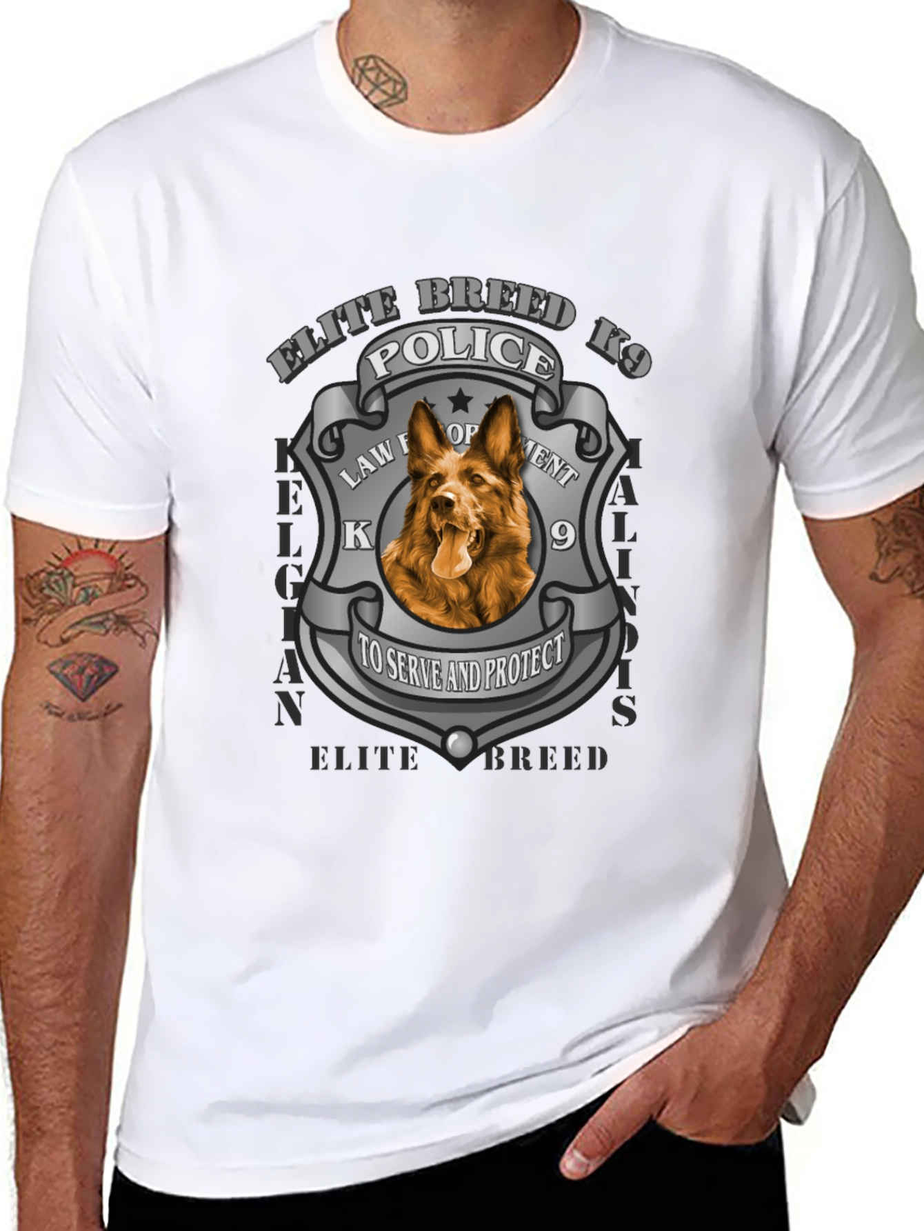 Elite Breed K9 Police T-Shirt