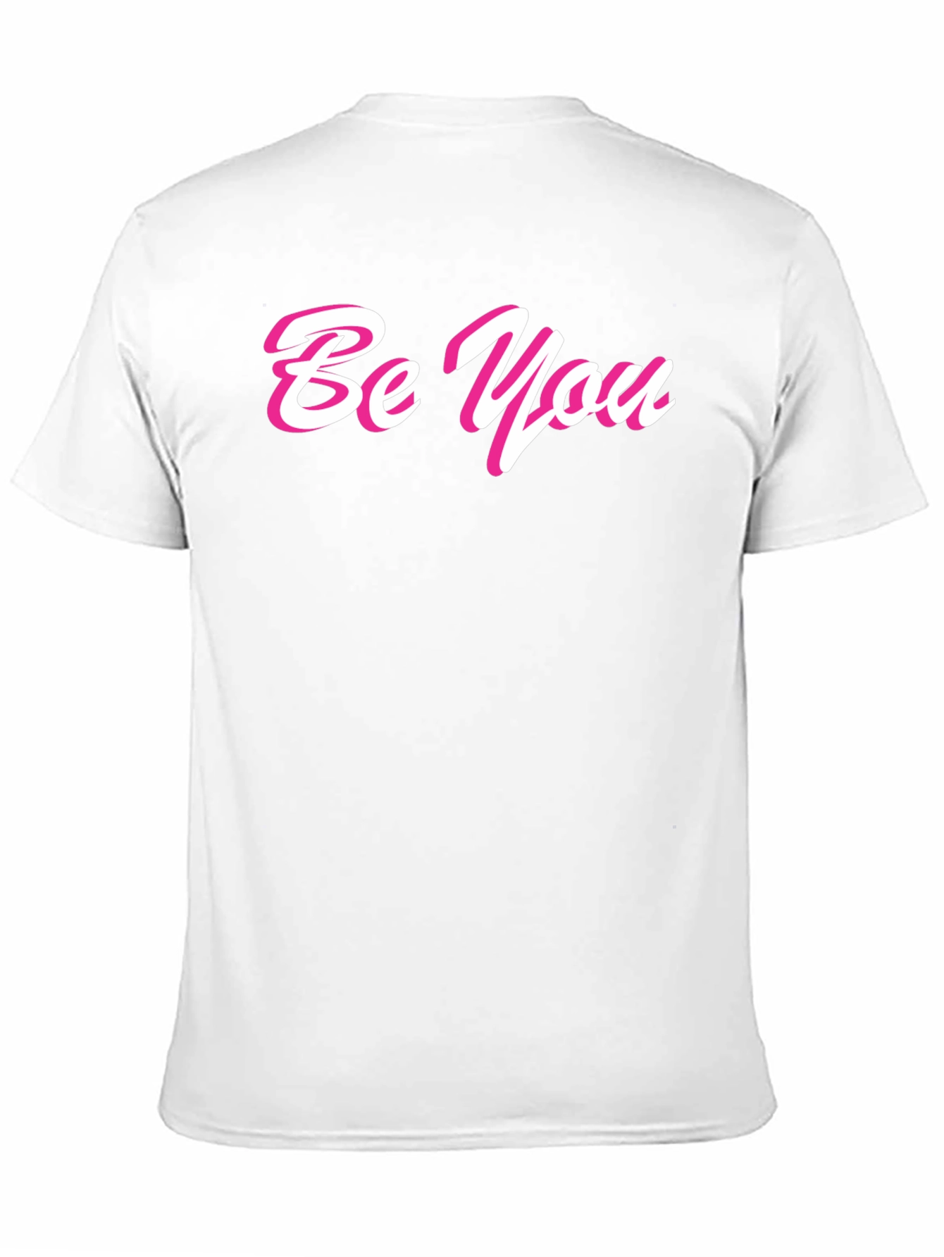 Be You Stylish Black Graphic Tee
