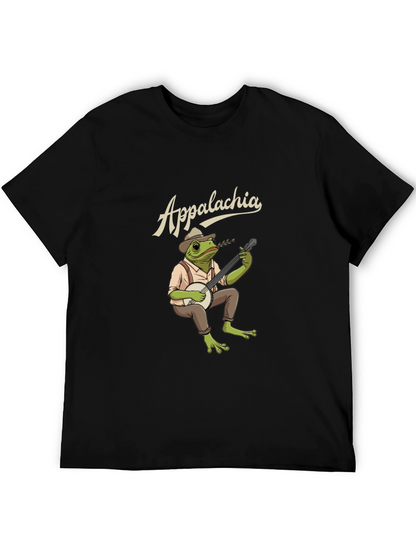 Appalachia Frog Banjo Player Graphic Tee