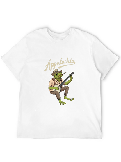 Appalachia Frog Banjo Player Graphic Tee