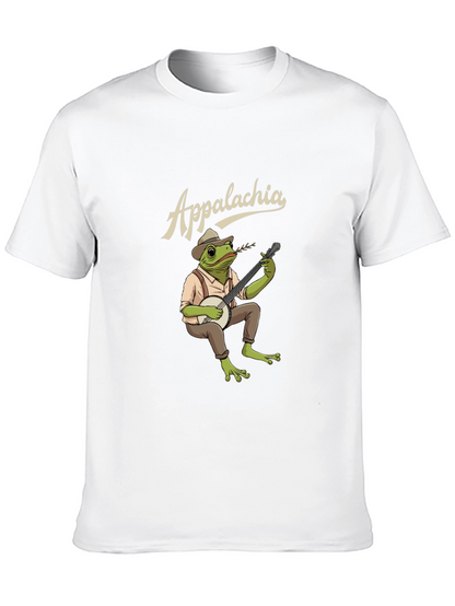 Appalachia Frog Banjo Player Graphic Tee