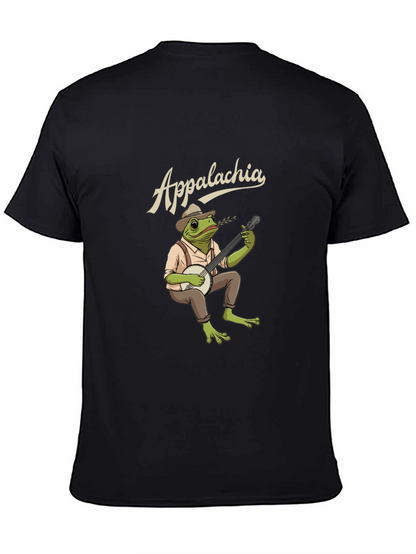 Appalachia Frog Banjo Player Graphic Tee