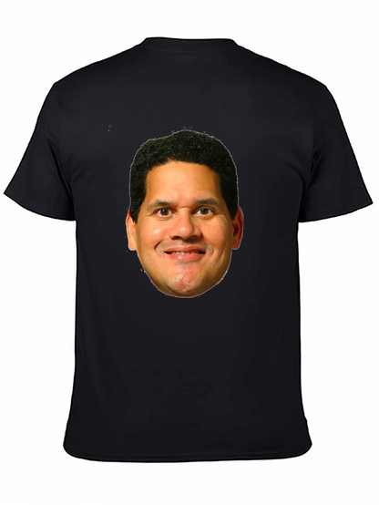 Reggie Fils-Aimé Face Black T-Shirt