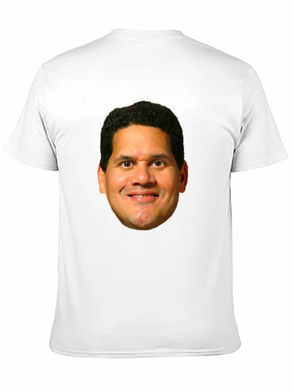 Reggie Fils-Aimé Face Black T-Shirt